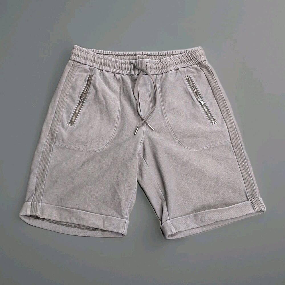 Athleta Terry Sweatshorts Faded Gray Size 4 Women's W/ Pockets